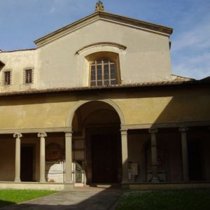 Chiesa Maddalena dei Pazzi - FI - atrio e portico di G. da Sangallo