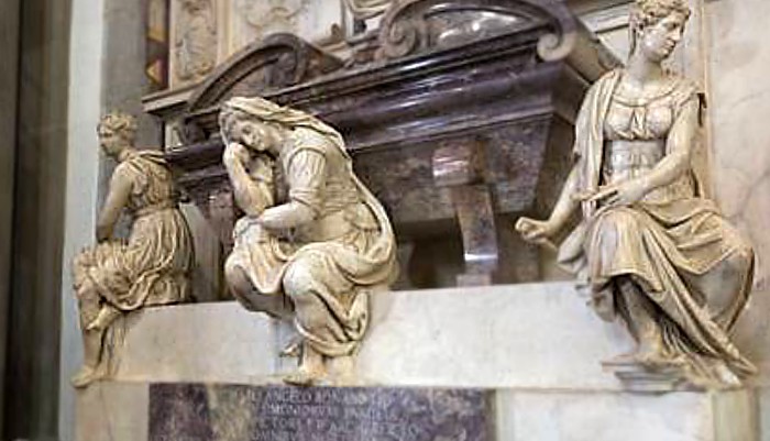 Santa Croce - tomba di Michelangelo