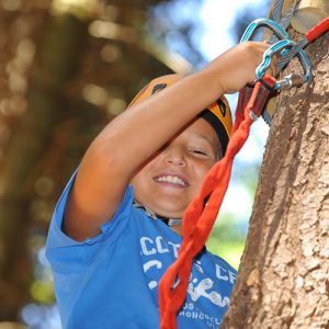 arborismo bambini nel Bosco Tondo