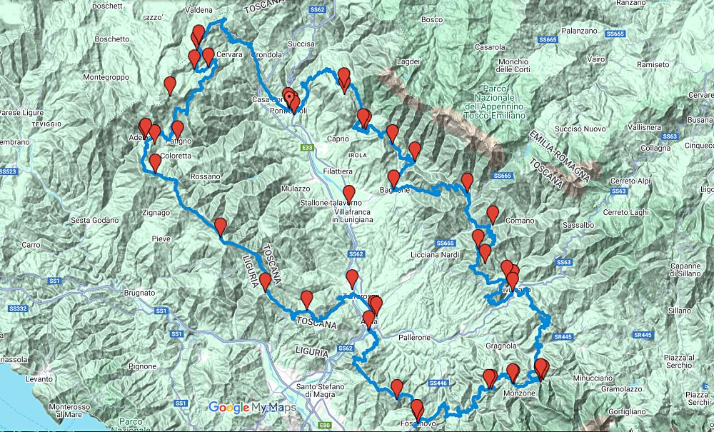 Lunigiana trail