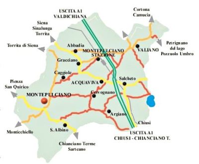 Strada del Vino Nobile di Montepulciano