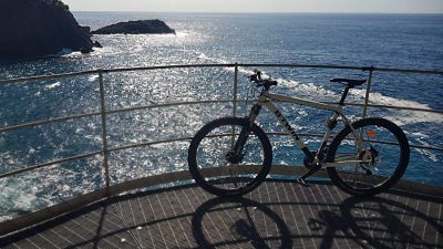 Formula treno in bici in Liguria