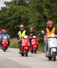 Vespa tour con cena