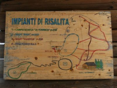 Stazione sciistica di Vainova, Formica e Monte La Cima