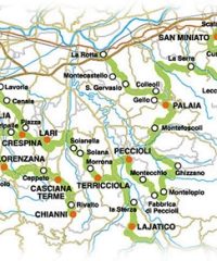 Strada del vino delle Colline Pisane