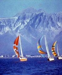 Marina di Carrara beach