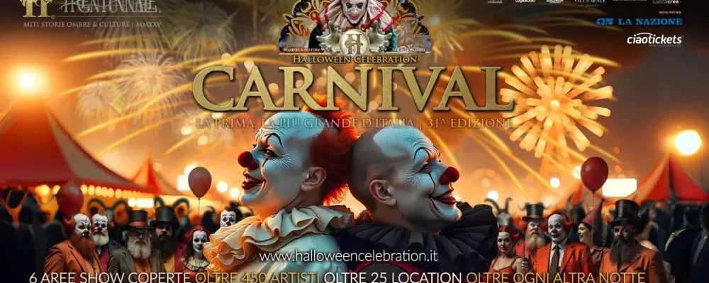 Halloween Celebration Carnival 2025 – una notte di magia e mistero a villa Reale di Marlia